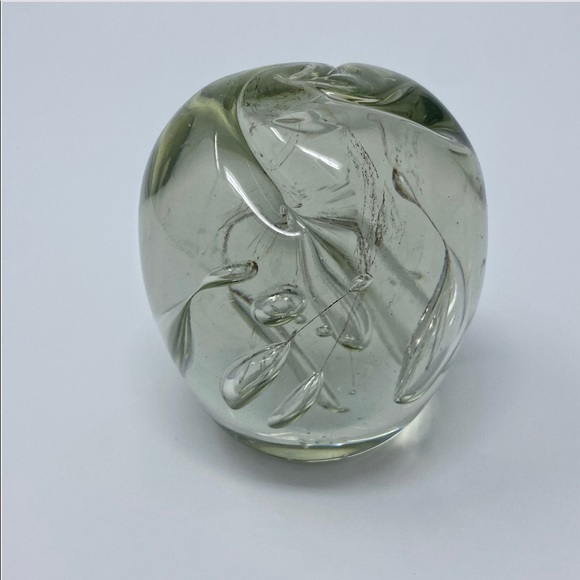 Vintage Scupltural Glass Hand Blown Paperweight - Picture 3 of 9
